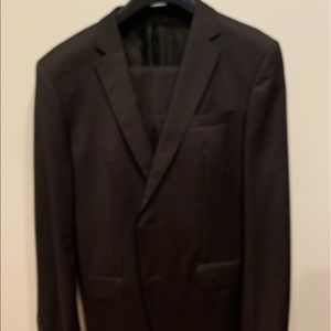 Men’s black tailored suit